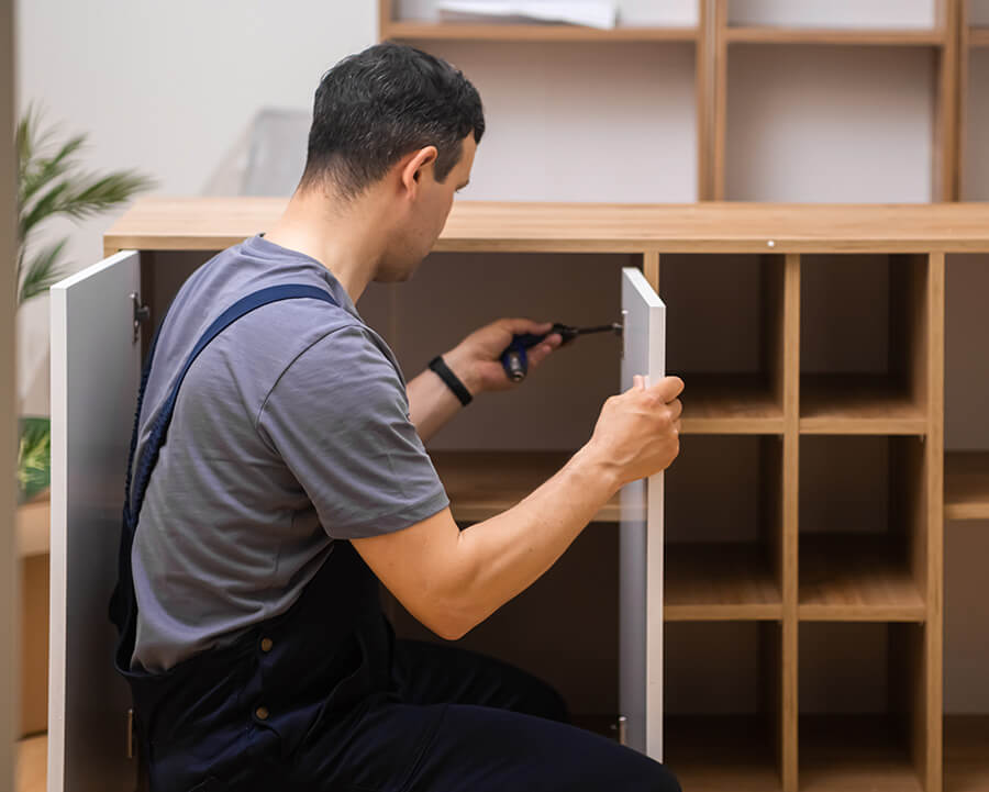 Furniture assembly and dismantling service