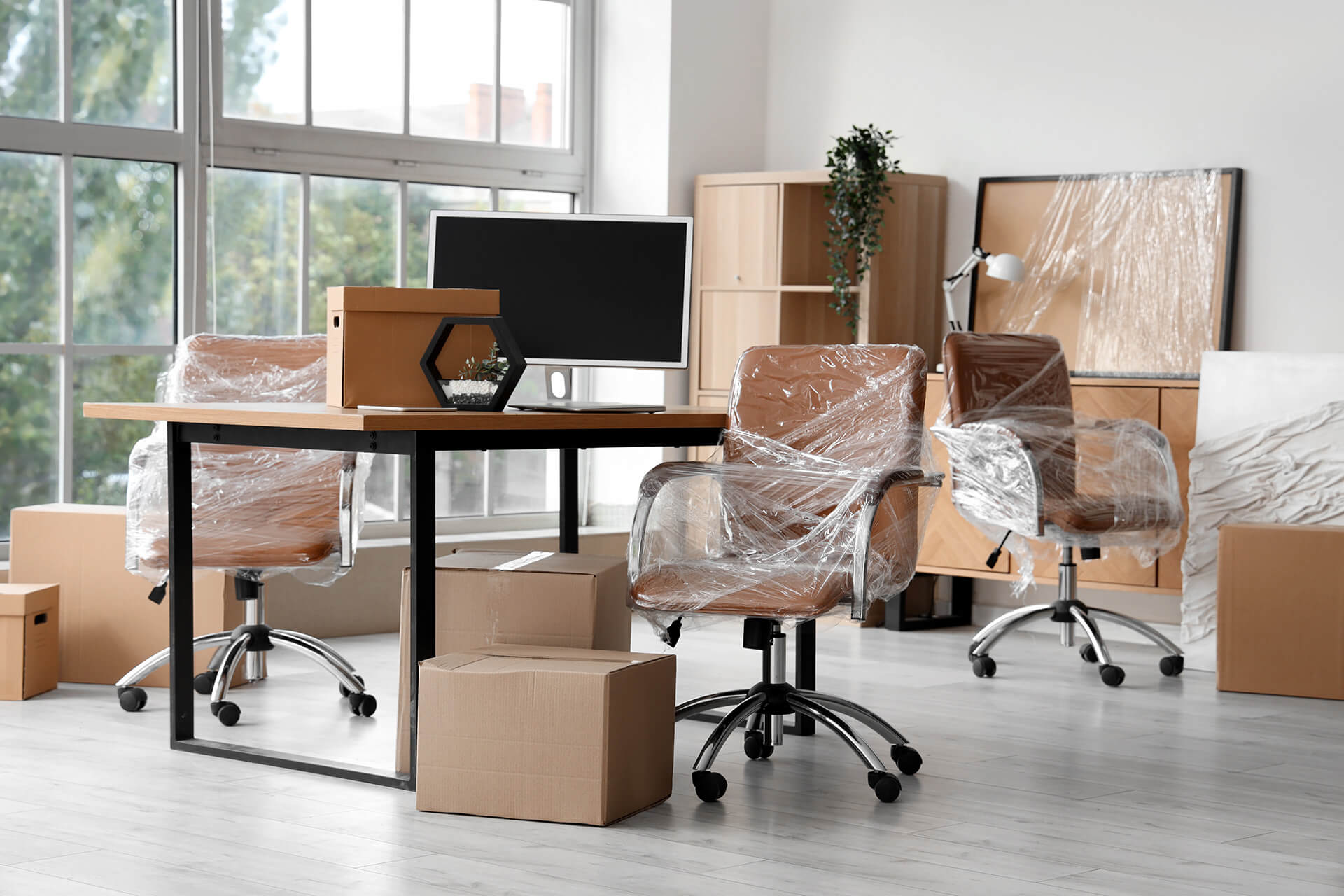 Professional office packing service